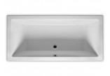 Bathtub rectangular Riho Lugo, 160x70cm, acrylic, white shine