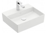 Countertop washbasin Villeroy&Boch Memento 2.0, 498x420mm, without overflow, Weiss Alpin
