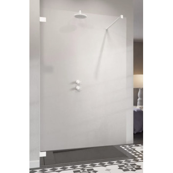 Shower cabin Radaway Essenza Pro 8 Gold Walk-in 120, glass transparent, profil gold