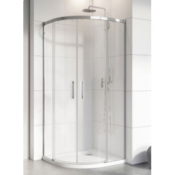 Quadrant shower enclosure Radaway Idea PDD, 90x90, glass transparent