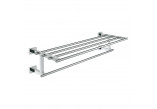 Grohe Essentials Cube Shelf with hanger for towels