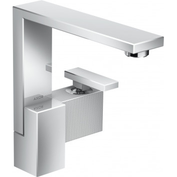 Washbasin faucet Axor Edge, standing, holder z boku, height 220mm, szlif diamentowy, chrome