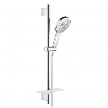 Set with bar shower Grohe Euphoria 110 Massage wall mounted, wys. 470 - 620 mm, chrome, 3 strumienie