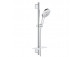 Set with bar shower Grohe Euphoria 110 Massage wall mounted, wys. 470 - 620 mm, chrome, 3 strumienie