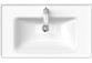 Wall-hung washbasin/vanity Duravit D-Neo, 65x48cm, z overflow, battery hole, white