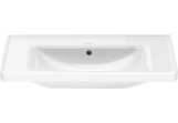 Wall-hung washbasin/vanity Duravit D-Neo, 80x48cm, z overflow, without tap hole, white