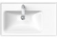 Wall-hung washbasin/vanity Duravit D-Neo, 80x48cm, z overflow, battery hole, white