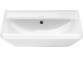 Wall-hung washbasin Duravit D-Neo, 55x44cm, z overflow, battery hole, white
