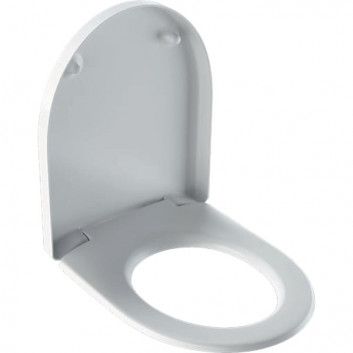 Toilet seat Generit Icon, with soft closing, szybkie wypinanie, white