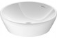 Countertop washbasin Duravit D-Neo, 60x43,5cm, without overflow, without tap hole, white