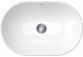 Countertop washbasin Duravit D-Neo, 40cm, round, without overflow, without tap hole, white