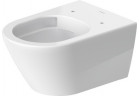 Bowl toilette hanging Duravit D-Neo Rimless, 54x37cm, bez rantu spłukującego, fixing Durafix, 4,5 l, UWL klasa 1, white