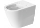 Bowl toilette hanging Duravit D-Neo Rimless, 54x37cm, bez rantu spłukującego, 4,5 l, UWL klasa 1, white