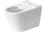 Bowl toilette standing Duravit D-Neo Rimless, 58x37cm, drain poziomy, bez rantu spłukującego, 4,5 l, UWL klasa 1, white