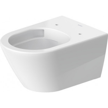 Bowl toilette hanging Duravit D-Neo Rimless, 54x37cm, bez rantu spłukującego, 4,5 l, UWL klasa 1, white