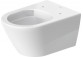 Bowl toilette hanging Duravit D-Neo Rimless, 54x37cm, bez rantu spłukującego, 4,5 l, UWL klasa 1, white