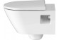 Bowl toilette hanging Duravit D-Neo Rimless, 54x37cm, bez rantu spłukującego, 4,5 l, UWL klasa 1, white