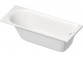 Bathtub rectangular Duravit D-Neo, 170x70cm, acrylic, 1 back ukośnie, white