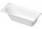 Bathtub rectangular Duravit D-Neo, 170x75cm, acrylic, 1 back ukośnie, white