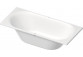 Bathtub rectangular Duravit D-Neo, 180x80cm, acrylic, 1 back ukośnie, white