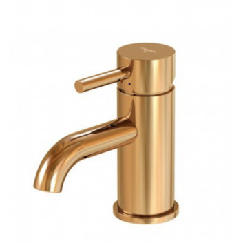 Washbasin faucet Steinberg Seria 100, standing, height 149mm, without pop, rose gold