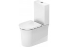 Close-coupled wc WC Duravit White Tulip Rimless, 65x37cm, bez rantu spłukującego, 4,5 l, UWL klasa 1, white