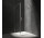Square shower cabin Omnires Manhattan, 100x100cm, door swing, glass transparent, profil chrome