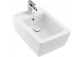 Wall hung bidet Villeroy&Boch Momento 2.0, 56x37,5cm, rectangular, z overflow, Weiss Alpin