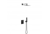 Set prysznicowo-wannowy Excellent Krotos, concealed, mixer thermostatic, 2 wyjścia wody, black mat
