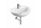 Wall-hung washbasin Kolo Rekord, 45x37cm, oval, without overflow, battery hole, white