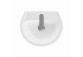 Wall-hung washbasin Kolo Rekord, 45x37cm, oval, without overflow, battery hole, white