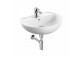 Wall-hung washbasin Kolo Rekord, 65x49cm, oval, without overflow, battery hole, white