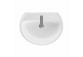 Wall-hung washbasin Kolo Rekord, 65x49cm, oval, without overflow, battery hole, white