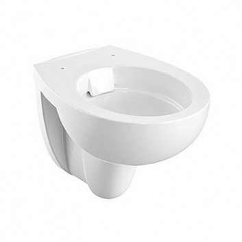 Bowl ustępowa hanging Kolo Rekord, 52x35,5cm, round, white