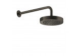 Overhead shower Gessi Inciso, średnica 218mm, arm wall-mounted 389mm, aged bronze