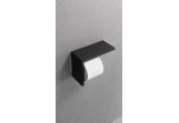 Paper holder Novellini simple 16,2x21,2 cm - black mat