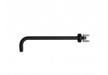 Arm for showerhead Vedo ArmStrong Square, 400mm, wall-mounted, black mat