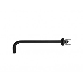 Arm for showerhead Vedo ArmStrong Square, 400mm, wall-mounted, black mat