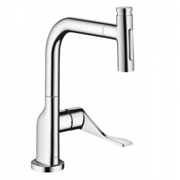 Axor Citterio Kitchen faucet with pull-out spray chrome