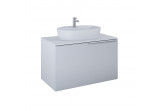 Cabinet vanity Elita Glam, 90cm, 1S + 1S, 2 szuflady, stone matt