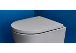 Seat WC Laufen Kartell by Laufen, with soft closing, zdejmowalna, round, white