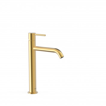 Washbasin faucet TRES Study - Exclusive, wys. 30,4 cm - złota