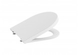 Toilet seat with soft closing Compacto Roca Inspira Round white