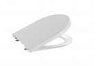 Toilet seat with soft closing Compacto Roca Inspira Round, pearl