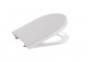 Toilet seat with soft closing Compacto Roca Inspira Round white