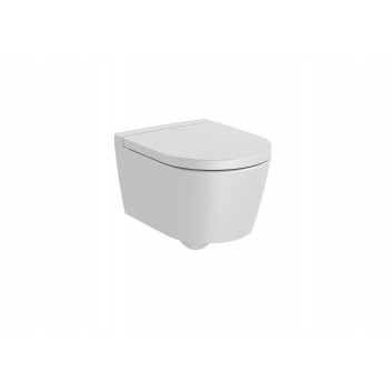 Bowl WC hanging Roca Inspira Rimless Compacto 37x48 cm white - sanitbuy.pl
