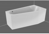 Side panel prawy dla bathtub Riho Yukon 160x90cm, white