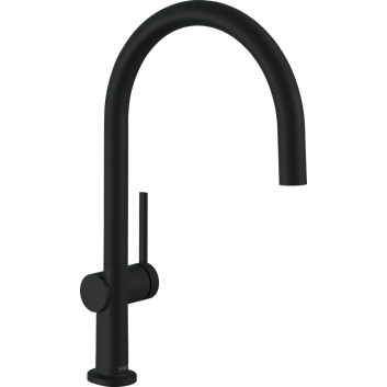 Kitchen faucet Hansgrohe Talis M54 220 1jet, standing, obracana spout, black mat