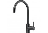 Kitchen faucet Franke Eos Neo, height 387mm, obracana spout, black stainless steel,