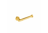 Toilet paper holder Tres Max-Tres, wall mounted, without cover, 24-K gold matowe